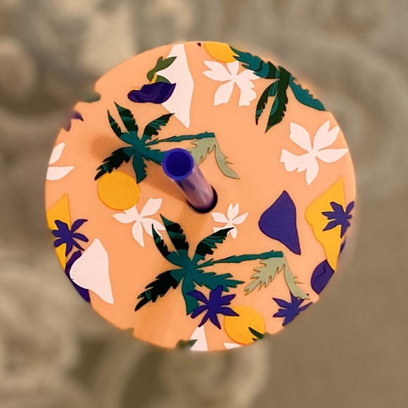 Starbucks Summer Peach Floral Tumbler - Picture 2 of 2